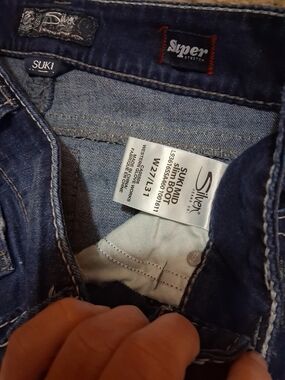 Silver Jeans Suki Indigo Blue Denim Jeans